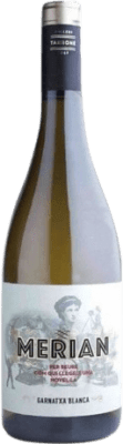 8,95 € Envío gratis | Vino blanco Cellers Tarrone Merian Blanc Joven D.O. Terra Alta Cataluña España Botella 75 cl