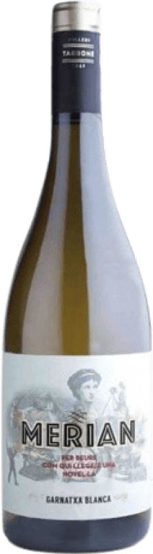 7,95 € Kostenloser Versand | Weißwein Cellers Tarroné Merian Blanc Jung D.O. Terra Alta Katalonien Spanien Flasche 75 cl