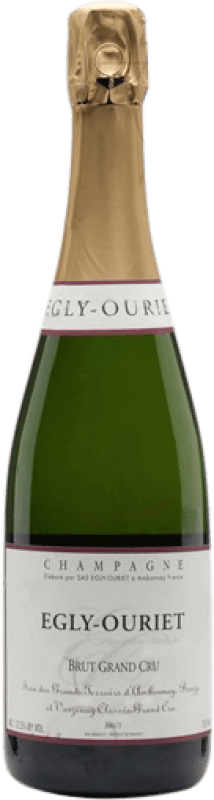149,95 € Spedizione Gratuita | Vino bianco Egly-Ouriet Grand Cru Brut Gran Riserva A.O.C. Champagne champagne Francia Pinot Nero, Chardonnay Bottiglia 75 cl