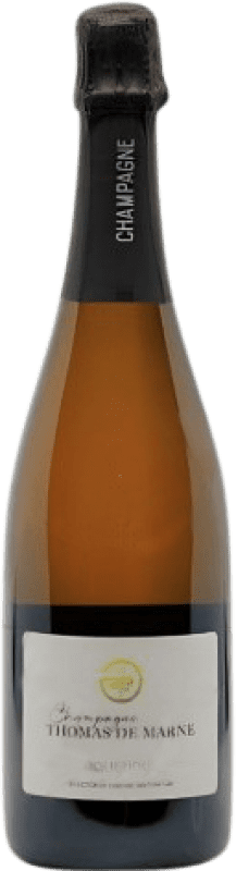 84,95 € Kostenloser Versand | Weißwein Thomas de Marne Holistique Brut Nature Große Reserve — Lange Reifung A.O.C. Champagne Champagner Frankreich Pinot Noir — Spätburgunder, Chardonnay Flasche 75 cl