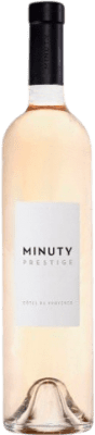 28,95 € Free Shipping | Rosé wine Château Minuty Prestige Young A.O.C. Côtes de Provence Provence France Syrah, Grenache Tintorera, Cinsault, Vermentino Bottle 75 cl