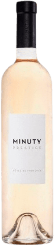 28,95 € Envío gratis | Vino rosado Château Minuty Prestige Joven A.O.C. Côtes de Provence Provence Francia Syrah, Garnacha Tintorera, Cinsault, Vermentino Botella 75 cl