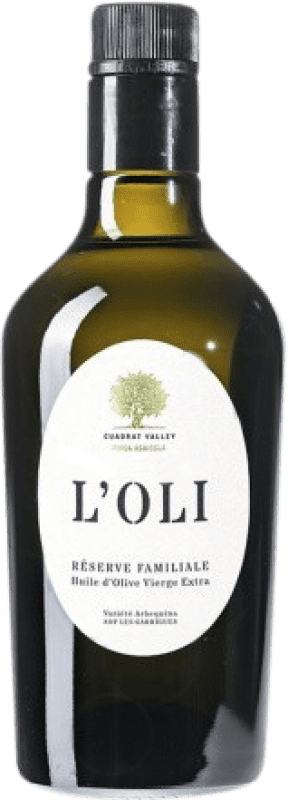 17,95 € Kostenloser Versand | Olivenöl Cuadrat Valley E-NOL Extra Nativ Familienreserve Spanien Medium-Flasche 50 cl