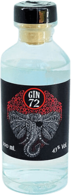 6,95 € 送料無料 | ジン AguaGuanches 72 Gin カナリア諸島 スペイン ミニチュアボトル 5 cl