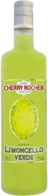 17,95 € Envio grátis | Licores Cherry Rocher Limoncello Verde França Garrafa 70 cl