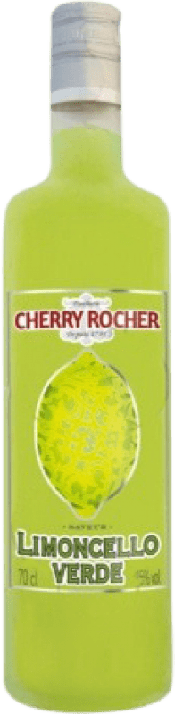 17,95 € Spedizione Gratuita | Liquori Cherry Rocher Limoncello Verde Francia Bottiglia 70 cl