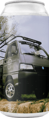 6,95 € 免费送货 | 啤酒 Doskiwis Mini Truck Micro IPA — India Pale Ale 加泰罗尼亚 西班牙 中号罐 50 cl