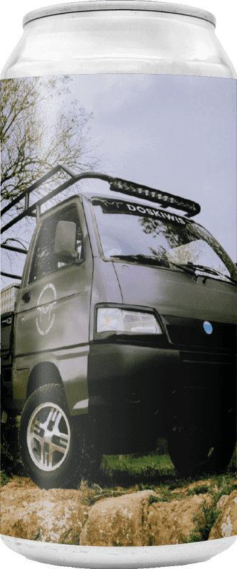 6,95 € Envoi gratuit | Bière Doskiwis Mini Truck Micro IPA — India Pale Ale Catalogne Espagne Canette Medium 50 cl