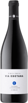 19,95 € 送料無料 | 赤ワイン Edetària Vía Negre 高齢者 D.O. Terra Alta カタロニア スペイン Carignan ボトル 75 cl