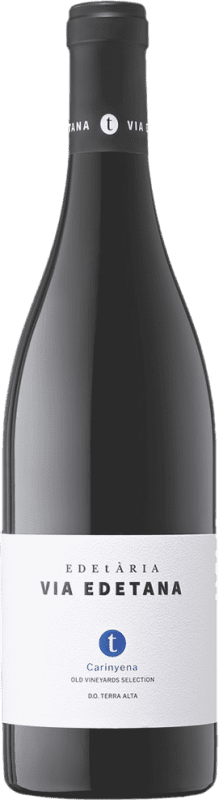 19,95 € Бесплатная доставка | Красное вино Edetària Vía Edetana Crianza — Крианса D.O. Terra Alta Каталония Испания Cariñena — Кариньян 75 cl
