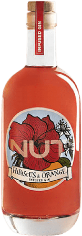 6,95 € Envoi gratuit | Gin Gin Nut Hibiscus & Orange Gin Espagne Bouteille Miniature 5 cl