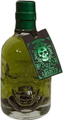 28,95 € 免费送货 | 苦艾酒 Absinthe Hill's Euphoria Suicide 捷克共和国 小瓶装 20 cl Cannabis — 大麻