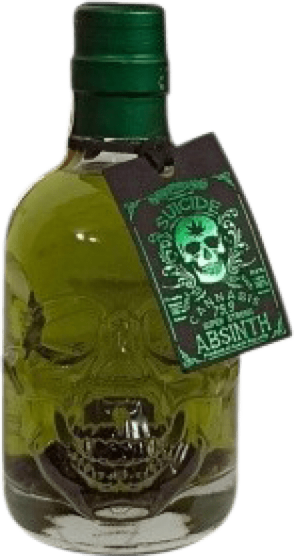 28,95 € Envoi gratuit | Absinthe Hill's Euphoria Suicide République Tchèque Petite Bouteille 20 cl Cannabis