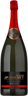 19,95 € Envío gratis | Vino Blanco JP Chenet Brut Blanc de Blancs, Original Reserva Francia Botella Magnum 1,5 L