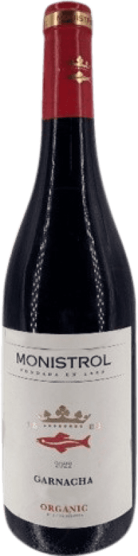 7,95 € Envío gratis | Vino Tinto Marqués de Monistrol Joven D.O. Catalunya Cataluña España Garnacha Organic — Ecológico Botella 75 cl