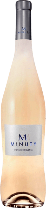 24,95 € Spedizione Gratuita | Vino rosato Château Minuty M Giovane A.O.C. Côtes de Provence Provenza Francia Syrah, Grenache Tintorera, Cinsault Bottiglia 75 cl