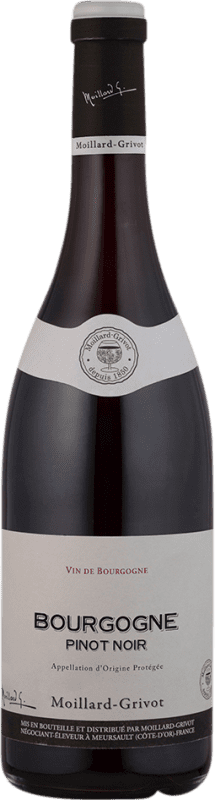 66,95 € Kostenloser Versand | Rotwein Moillard Grivot Crianza — Kurze Fassreifung A.O.C. Bourgogne Burgund Frankreich Pinot Noir — Spätburgunder Magnumflasche 1,5 L