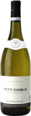 31,95 € Kostenloser Versand | Weißwein Moillard Grivot Jung A.O.C. Petit-Chablis Burgund Frankreich Flasche 75 cl