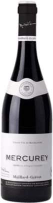 49,95 € Envio grátis | Vinho tinto Moillard Grivot Tinto A.O.C. Mercurey Borgonha França Garrafa 75 cl