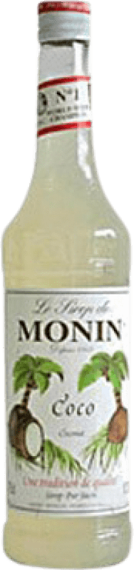 18,95 € Envío gratis | Schnapp Monin Coco Francia Botella 1 L Sin Alcohol