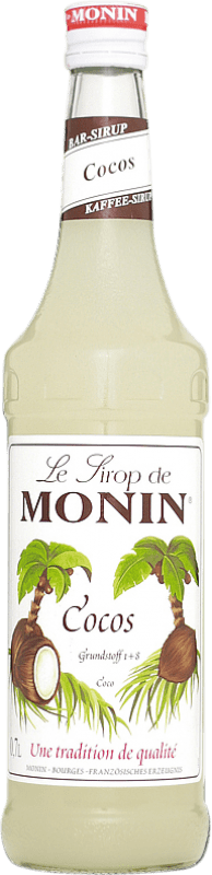 19,95 € 送料無料 | シュナップ Monin Coco フランス ボトル 1 L アルコールなし