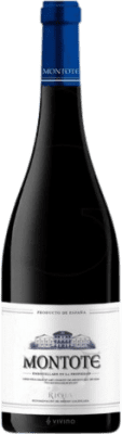 10,95 € 免费送货 | 红酒 Montote Selección Exclusiva 年轻的 D.O.Ca. Rioja 拉里奥哈 西班牙 瓶子 75 cl