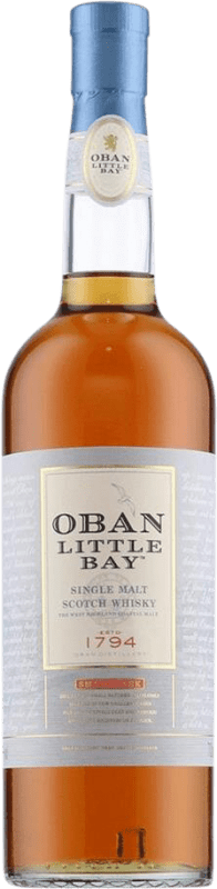 72,95 € Бесплатная доставка | Односолодовый виски Oban Little Bay Small Cask Finish — Финишная выдержка в бочке горная местность Объединенное Королевство 70 cl