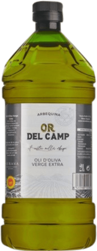 29,95 € Envío gratis | Aceite de Oliva Or del Camp AOVE Virgen Extra España Arbequina Garrafa 2 L