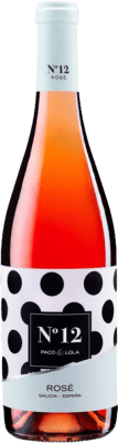 7,95 € Бесплатная доставка | Розовое вино Paco & Lola Nº 12 Rosé — Розе молодое D.O. Rías Baixas Галисия Испания 75 cl