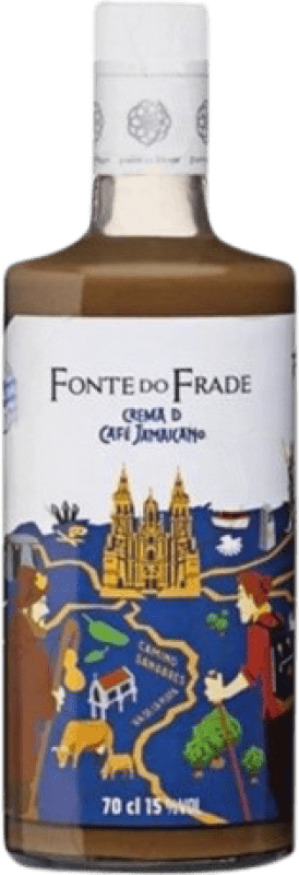 9,95 € Envio grátis | Creme de Licor Pazo Valdomiño Fonte do Frade Espanha 70 cl Café