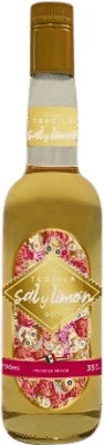 21,95 € Spedizione Gratuita | Tequila Sal y Limón Oro Messico Bottiglia 70 cl