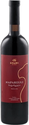 21,95 € Бесплатная доставка | Красное вино Shumi Napareuli Saperavi молодое Грузия 75 cl