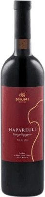 21,95 € Бесплатная доставка | Красное вино Shumi Napareuli Saperavi Молодой Грузия бутылка 75 cl