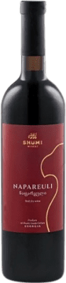 21,95 € 免费送货 | 红酒 Shumi Napareuli Saperavi 年轻的 格鲁吉亚 瓶子 75 cl