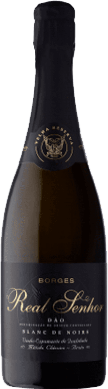 15,95 € Envio grátis | Vinho branco Borges Real Senhor Blanc de Noirs Brut Grande Reserva I.G. Dão Dão Portugal Garrafa 75 cl