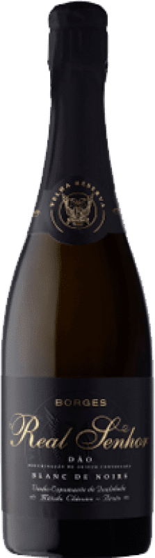 15,95 € Spedizione Gratuita | Vino Bianco Borges Real Senhor Brut Blanc de Noirs Gran Riserva I.G. Dão Dão Portogallo 75 cl