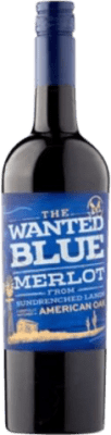8,95 € Envoi gratuit | Vin rouge Sundrenched Land The Wanted Blue Crianza Italie Merlot Bouteille 75 cl
