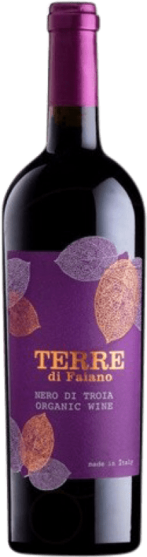 10,95 € Spedizione Gratuita | Vino rosso Terre di Faiano Giovane I.G.T. Puglia Puglia Italia Nero di Troia Bottiglia 75 cl