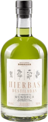 18,95 € Envío gratis | Licor de hierbas Xoriguer Destiladas Islas Baleares España Botella 70 cl