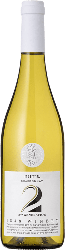 35,95 € Бесплатная доставка | Белое вино 1848 Winery 2Nd Generation I.G. Galilee Израиль Chardonnay бутылка 75 cl