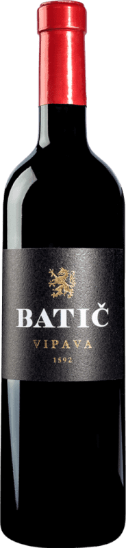 32,95 € Kostenloser Versand | Rotwein Batič I.G. Valle de Vipava Tal von Vipava Slowenien Merlot Flasche 75 cl