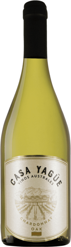 42,95 € 免费送货 | 白酒 Casa Yagüe Oak I.G. Patagonia Patagonia 阿根廷 Chardonnay 瓶子 75 cl