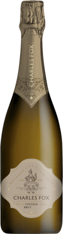 33,95 € Envoi gratuit | Vin Mousseux Blanc Charles Fox Brut Vintage A.V.A. Elgin Elgin Valley Afrique du Sud 75 cl