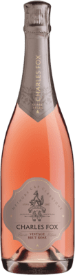 41,95 € 免费送货 | 玫瑰气泡酒 Charles Fox Vintage Rose 香槟 A.V.A. Elgin Elgin Valley 南非 瓶子 75 cl