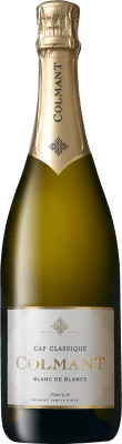 28,95 € 送料無料 | 白のスパークリングワイン Colmant クラシック, Blanc de Blancs 南アフリカ Chardonnay — シャルドネ 75 cl