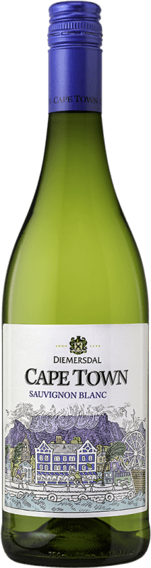 19,95 € 免费送货 | 白酒 Diemersdal I.G. Cape Town 南非 Sauvignon White 瓶子 75 cl