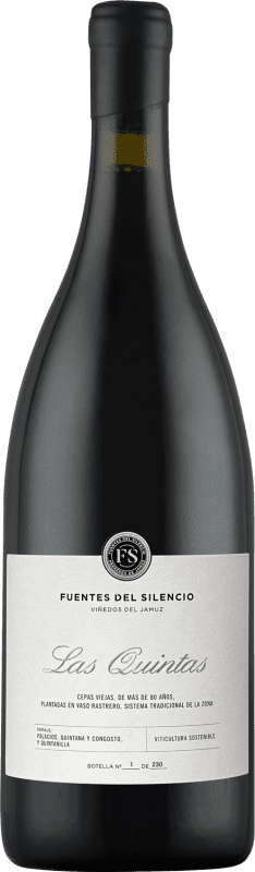 84,95 € Kostenloser Versand | Rotwein Fuentes del Silencio Las Quintas I.G.P. Vino de la Tierra de Castilla y León Kastilien und León Spanien Magnumflasche 1,5 L