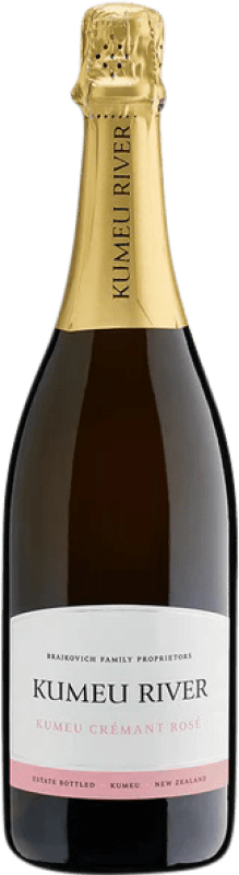 34,95 € 免费送货 | 玫瑰气泡酒 Kumeu River Crémant Rosé I.G. Auckland 奥克兰 新西兰 瓶子 75 cl