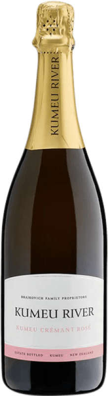 44,95 € Kostenloser Versand | Rosé Sekt Kumeu River Crémant Rosé I.G. Auckland Auckland Neuseeland Flasche 75 cl