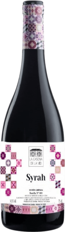 24,95 € Free Shipping | Red wine La Casona de la Vid I.G.P. Vino de la Tierra de Castilla y León Castilla y León Spain Syrah Bottle 75 cl